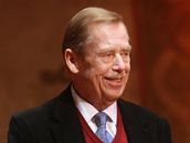 Václav Havel pi pebírání ceny Jaroslava Seiferta