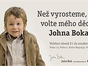 Volební plákát - John Bok