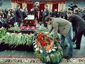 Alexej �erepanov, jen� zkolaboval na st�ída�ce, m�l v�era poh�eb.