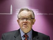 Dritel letoní Nobelovy ceny míru Martti Ahtisaari.