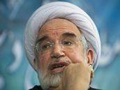 Bývalý p�edseda íránského parlamentu a prezidentský kandidát Mahdí Karrúbí