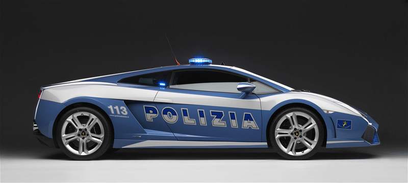 Lamborghini Gallardo LP560-4 pro italskou policii