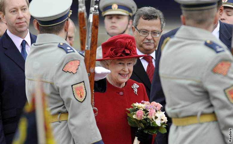 Britská královna Albta II. na návtv Slovenska