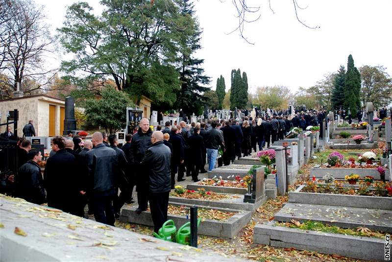 Poheb Václava Koky mladího.