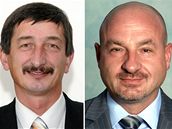 Kandidáti do Senátu Miroslav Nenutil (vlevo) a Ivo Mlátilík