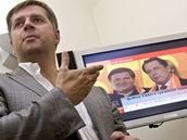 Dosluhující stedoeský hejtman Petr Bendl po tom, co u jsou známy výsledky druhého kola senátních voleb. (25.10. 2008)