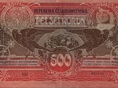 500 korun z roku 1919