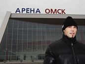 OMSK. V téhle arén� te� �enou fanou�ci Jaromíra Jágra do útoku