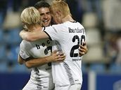 Gólová radost fotbalist� Hoffenheimu v Bochumi