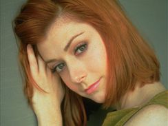 Alyson Hanniganov jako Willow v serilu Buffy, pemoitelka upr
