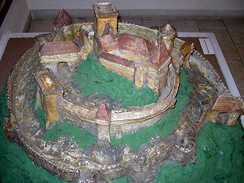 Model hradu Pecka