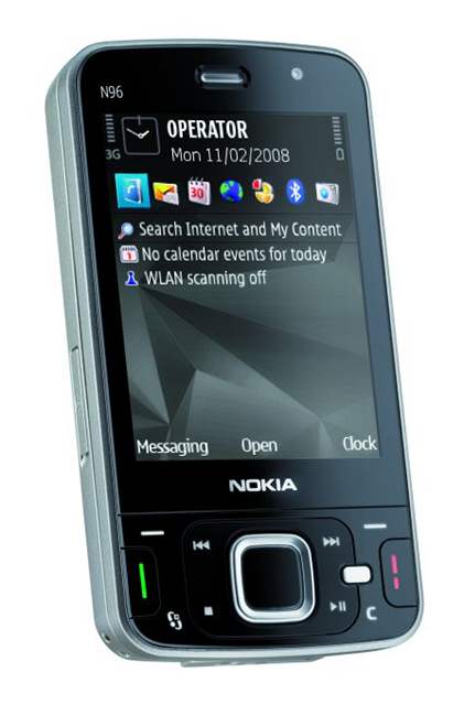 Nový mobilní telefon Nokia smartphone N96