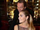 Karel Gott a Ta�ána Kucha�ová 