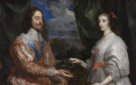 Anthonis van Dyck - Anglick krl Karel I. a jeho manelka Henrietta Marie (1632-1634)