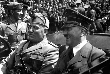Hitler a Mussolini v roce 1940