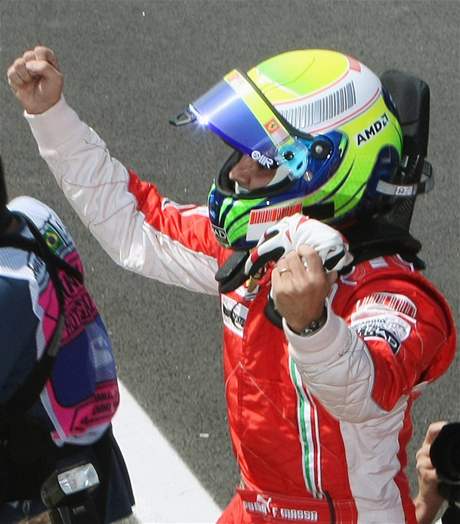Felipe Massa z  Ferrari
