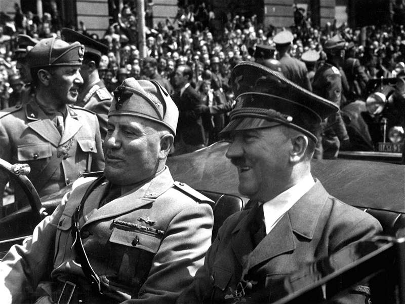 Hitler a Mussolini; 1940