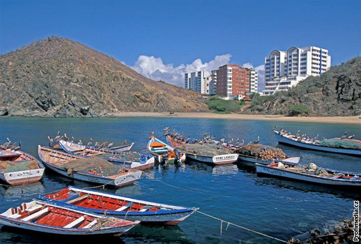 Isla Margarita, pohled ze zátoky La Caracola