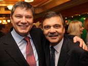Hokejová sí� slávy. Ale� Hu�ák a René Fassel 