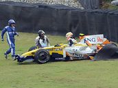 Velká cena Brazílie: Nelson Piquet skonil v prvním kole