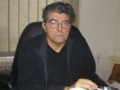 Václav Koka starí bhem rozhovoru. (4. listopadu 2008)