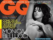 Monica Bellucci pózuje pro listopadové číslo italské verze GQ magazínu