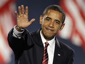 Barack Obama, vtz prezidentskch voleb.
