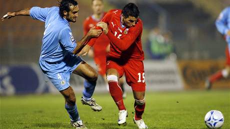 San Marino - �esko: Milan Baro� (vpravo)
