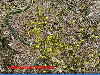 Google Earth 4.3 - Řím v 3D