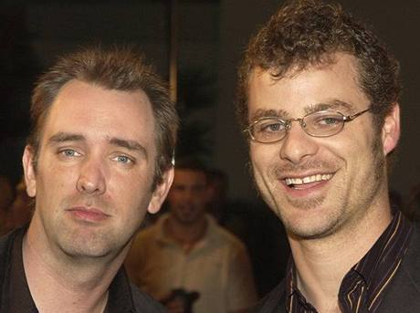 Tvrci seriálu South Park Trey Parker a Matt Stone míí na Broadway s mormonským muzikálem.