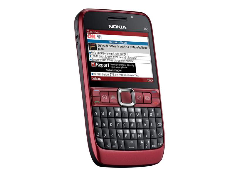 Nokia E63 - nejlevnější pracovní nástroj pro psaní emailů se představuje -  iDNES.cz
