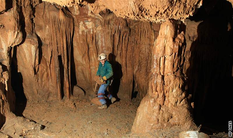 Oprava jeskyn Balcarka v Moravské krasu
