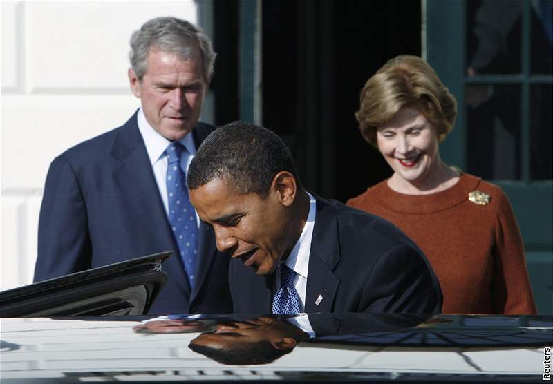 Barack Obama na návtv v Bílém dom