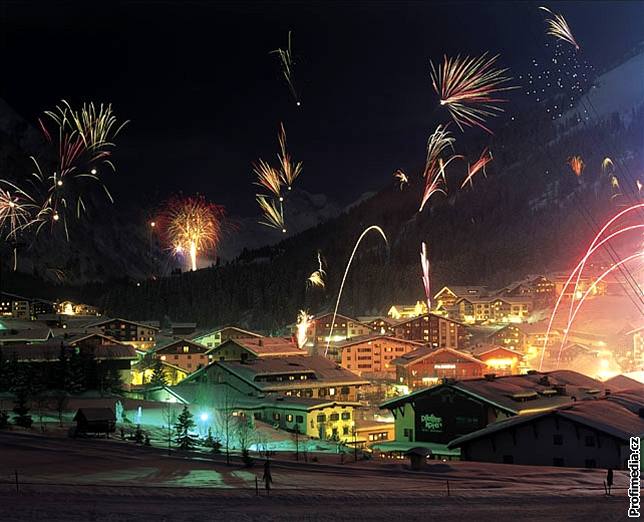 Malebný Lech am Arlberg byl v roce 2004 vyhláen jako nejhezí evropská vesnice