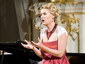 Magdalena Koená pi koncert ve panlském sále Praského hradu