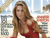 Jennifer Anistonová na titulce Vogue