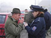 Sobotní kontrola myslivc� na Hodonínsku