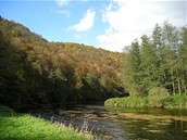 Dyje pod hradem Kaja