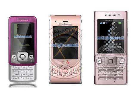 Nové Sony Ericssonu v rové barv