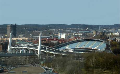 Ullevi stadium v Göteborgu má v pítí sezon hostit hokejové utkání pod irým nebem