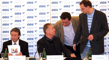 Jednání výkonné rady ODS na ofín (23. listopadu 2008)