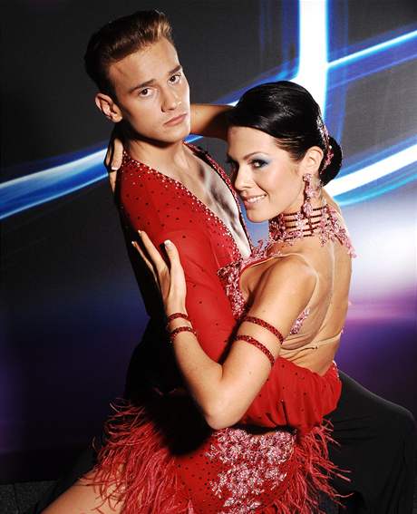 Jana Doleelová s tanením partnerem Michalem Necpálem