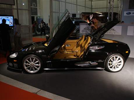 Spyker C8 Spyder na vstav mmotion 2008