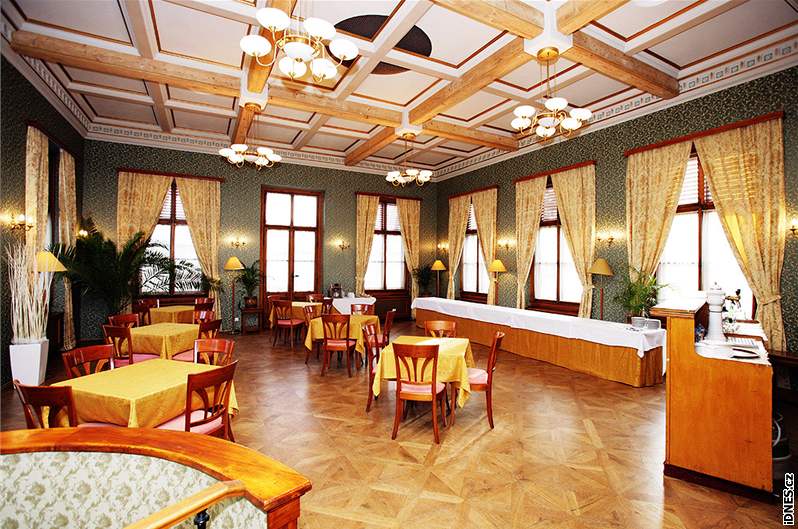 Hotel Chateau St. Havel. Dnení zámeckou podobu objekt získal a v 19. století