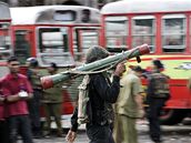 Bitva s teroristy, kteí obsadili indický hotel Tádmahal, je po edesáti hodinách u konce. 29. listopadu 2008