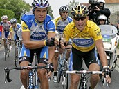 Z knihy ReCycling - Tour de France 2005 (Pavel Padrnos a Lance Armstrong)