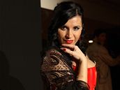 Andrea Kalivodová na slavnostním vyhláení Czech and Slovak Hairdressing Awards v praském hotelu Hilton
