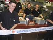 První Burger King v esku