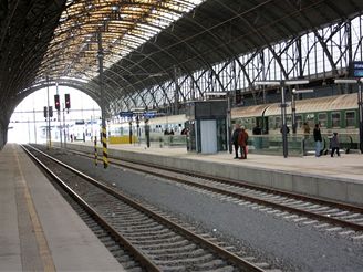 Hlavní nádraží - nová nástupiště