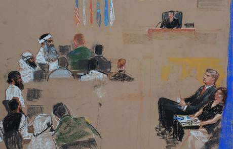 Pedbné líení s obvinnými z organizování teroristických útok 11. záí na Guantánamu